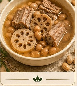Peanuts, Lotus Root & Pork Rib