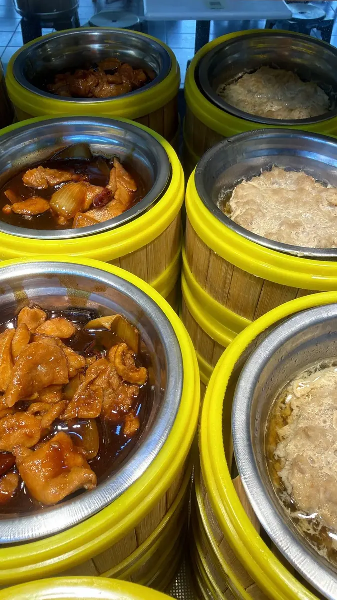 Braised Chicken & Egg White · 焖鸡