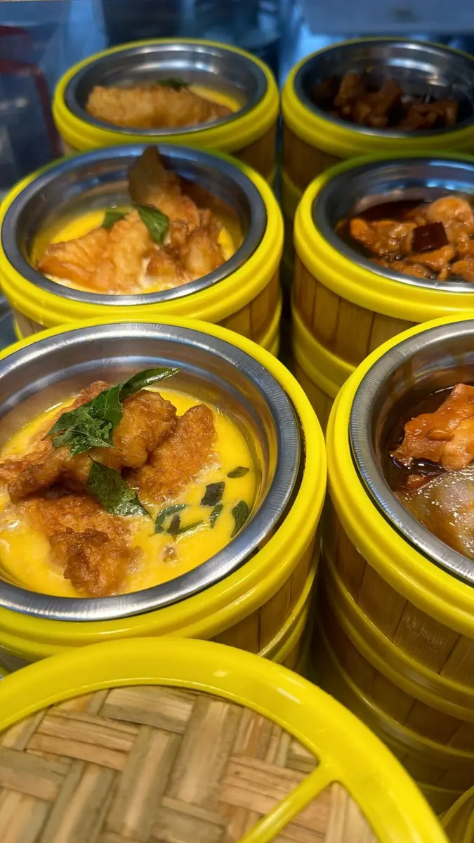 Steamed Egg with Fish · 蒸蛋鱼